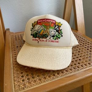 Busch Gardens Tampa Extinction Is Forever Snapback Trucker Hat